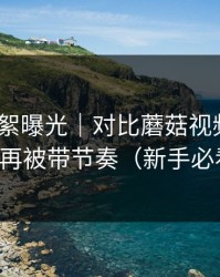幕后花絮曝光｜对比蘑菇视频热榜｜别再被带节奏（新手必看）