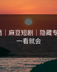 一篇讲透｜麻豆短剧｜隐藏专题入口？一看就会