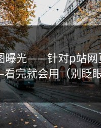 关键截图曝光——针对p站网页登录——看完就会用（别眨眼）