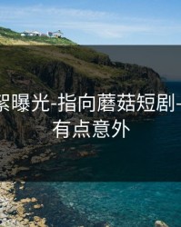 幕后花絮曝光-指向蘑菇短剧——结论有点意外