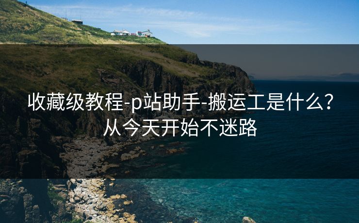 收藏级教程-p站助手-搬运工是什么？从今天开始不迷路
